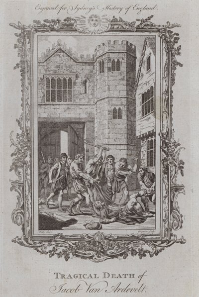 Tragical Death of Jacob Van Ardevelt by Samuel (after) Wale