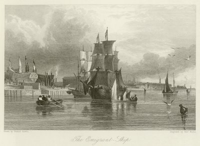 The Emigrant Ship by Samuel Austin