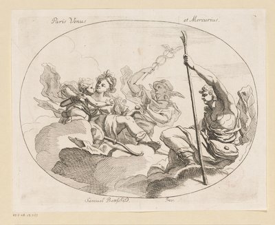 Paris, Venus, and Mercury (Various Designs) by Samuel Bottschild