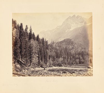 A View in the Scinde Valley by Samuel Bourne