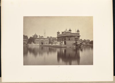 Amritsar; The Golden Temple by Samuel Bourne
