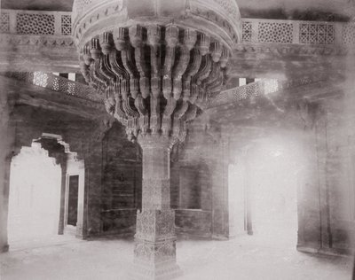 Fatehpur Sikri, Diwan-i-Khas by Samuel Bourne