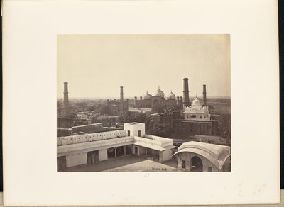 Lahore; View from Palace in the Fort by Samuel Bourne