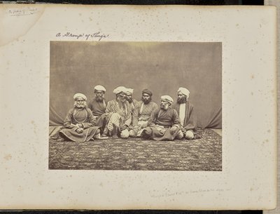 Simla; Group of Thugs by Samuel Bourne