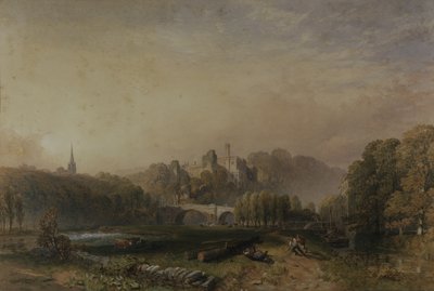 View of Lismore Castle during the 6th Duke of Devonshire