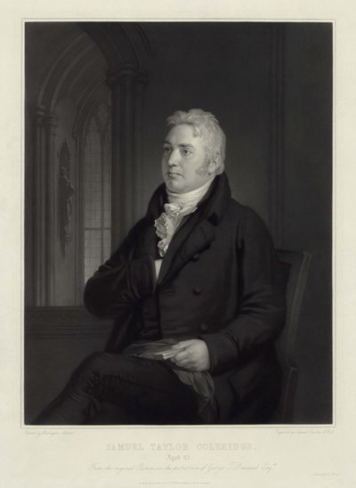 Samuel Taylor Coleridge at Age 42 by Samuel Cousins