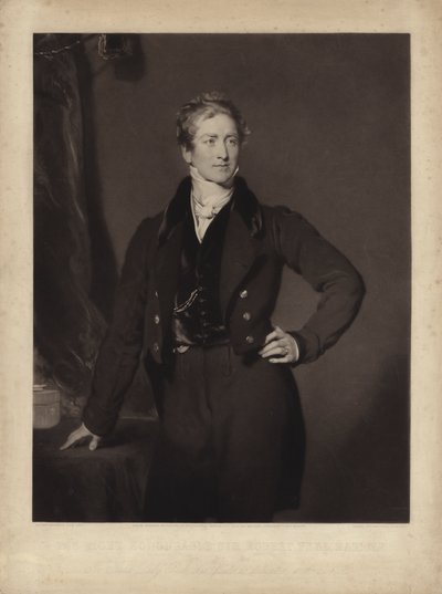 Sir Robert Peel, English Conservative Politician and Prime Minister by Samuel Cousins