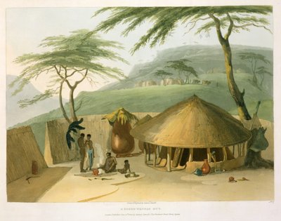 A Boosh-Wannah Hut, plate 7 from 