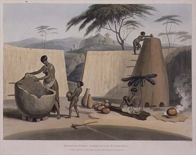Booshuana Women Manufacturing Earthen Ware, plate 23 from 