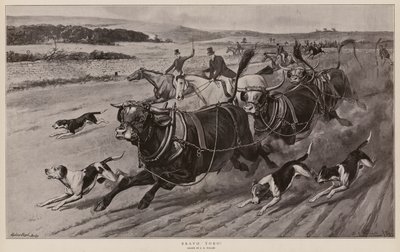Bravo Toro! by Samuel Edmund (after) Waller