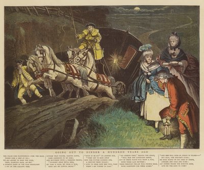 Going Out to Dinner a Hundred Years Ago by Samuel Edmund Waller