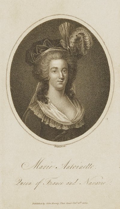 Marie Antoinette, Queen of France and Navarre by Samuel Freeman