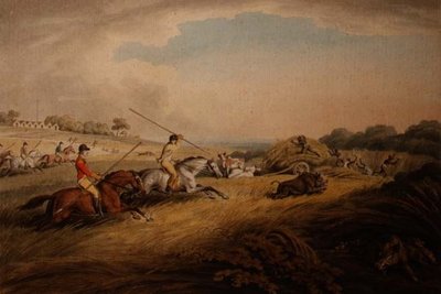The Hog Chase - Across Fields, from 