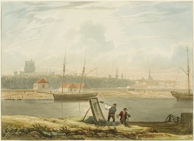 View across the Floating Harbour, c.1825 by Samuel Jackson