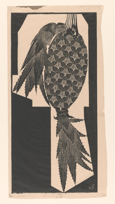 Pineapple by Samuel Jessurun de Mesquita (signed by artist)