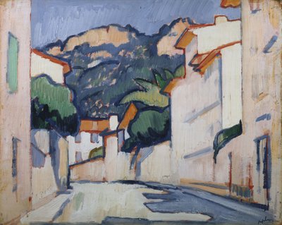 Street Scene, Cassis, c.1913 by Samuel John Peploe
