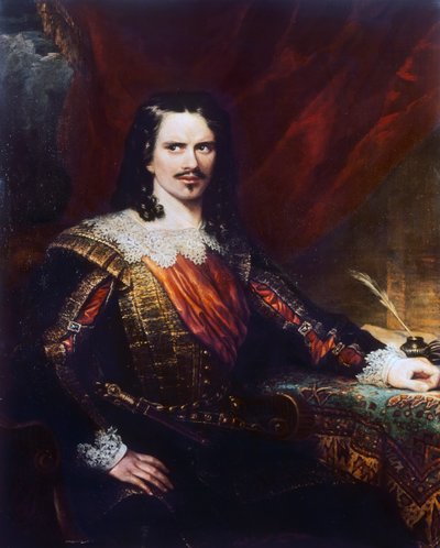 Portrait of Charles John Kean, English Director and Theatre Manager by Samuel John Stump
