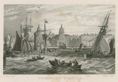 Greenwich Hospital, London by Samuel Owen