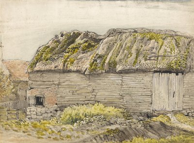 A Barn with a Mossy Roof, Shoreham by Samuel Palmer