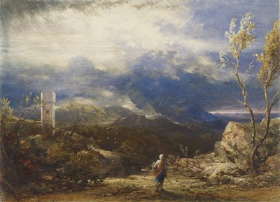 Christian Descending into the Valley of Humiliation (from 