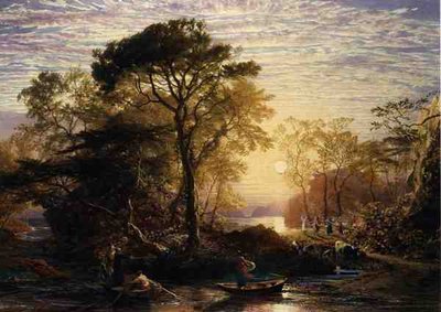 Sir Guyon with the Palmer Attending by Samuel Palmer