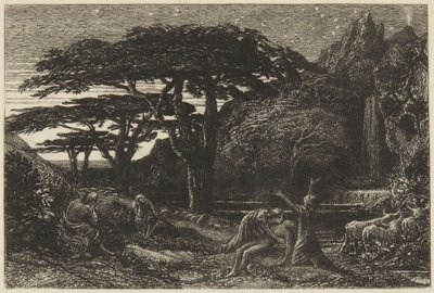 The Cypress Grove by Samuel Palmer