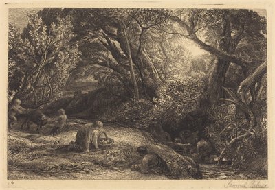 The Morning of Life by Samuel Palmer