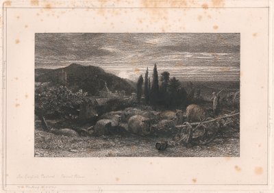 The Rising Moon by Samuel Palmer