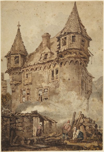 Castle by Samuel Prout