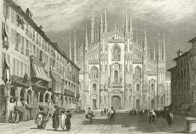 Milan Cathedral by Samuel Prout