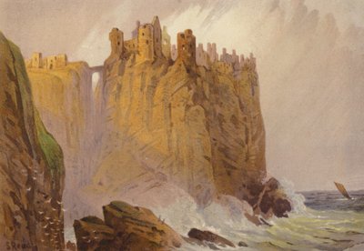 North of Ireland, Dunluce Castle by Samuel Read
