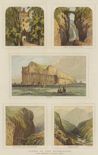 Views in the Highlands by Samuel Read