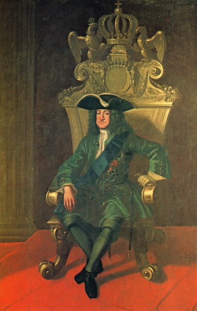 Portrait of Frederick I of Prussia by Samuel Theodor Gericke