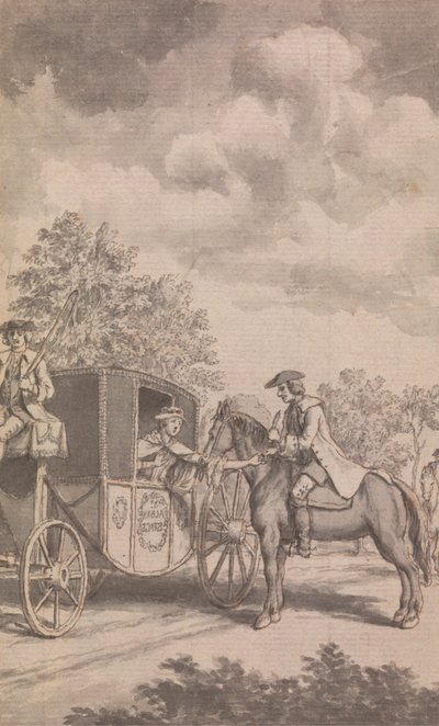 An Illustration to the Newgate Calendar: Raby Finding a Woman