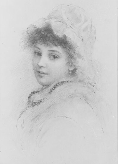 Portrait of a Young Woman by Samuel Worcester Rowse