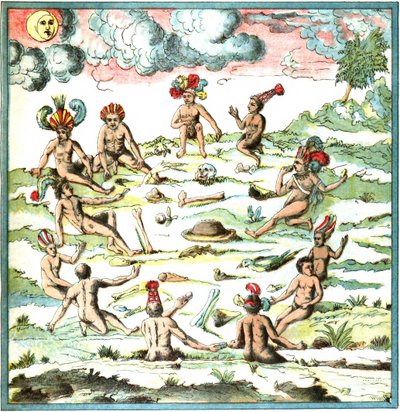 Champlain West Indies Plate LIX - Story of the Indians by Samuel de Champlain