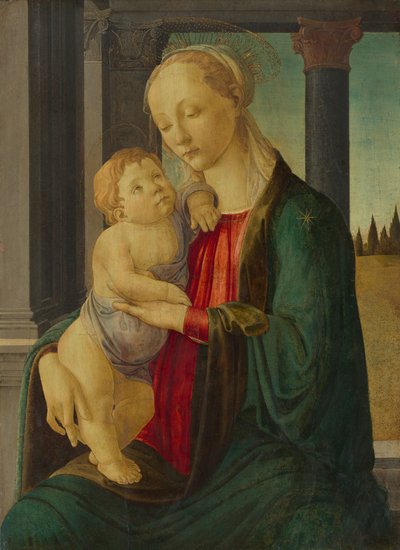Madonna and child, c.1467 by Sandro Botticelli