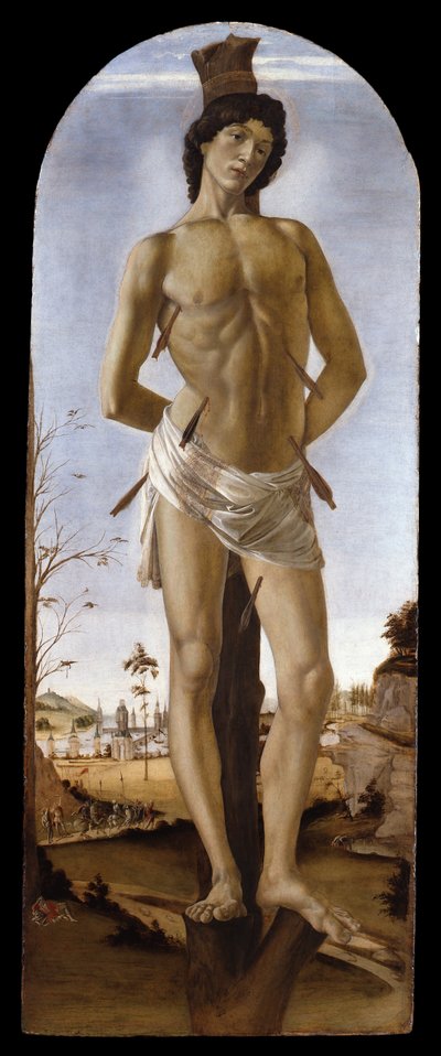 Saint Sebastian by Sandro Botticelli