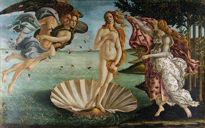 The Birth of Venus by Sandro Botticelli