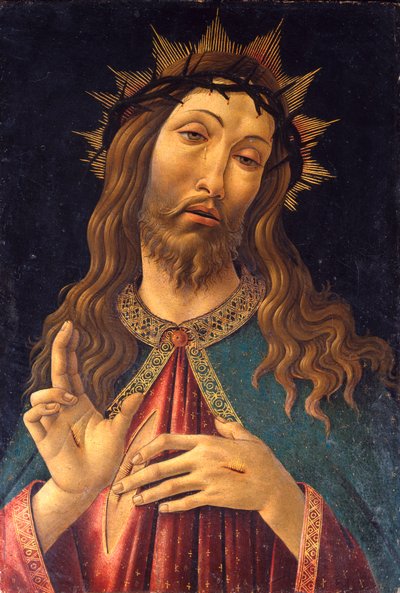 Man of Sorrows by Sandro Botticelli