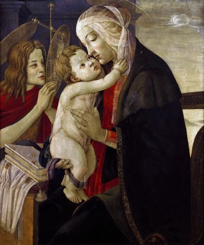 Madonna and Child with the Infant Saint John, ca. 1485-1490 by Sandro Botticelli