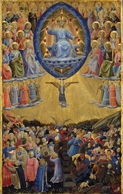 The Last Judgment Winged Altar, Central Panel by Sandro Botticelli