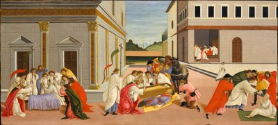Three Miracles of Saint Zenobius by Sandro Botticelli