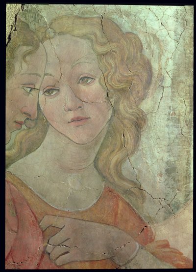 Venus and the Three Graces Offering Gifts to a Young Girl (detail) by Sandro Botticelli