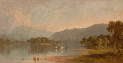 Mount Washington from the Saco River by Sanford Robinson Gifford