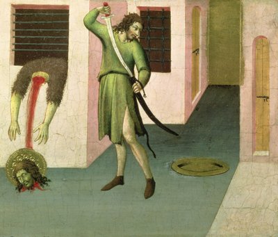 The Beheading of St. John the Baptist by Sano di Pietro