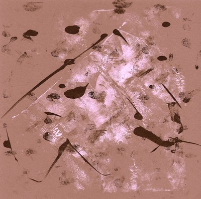 Abstract Paint Splatters by Santhosh ch