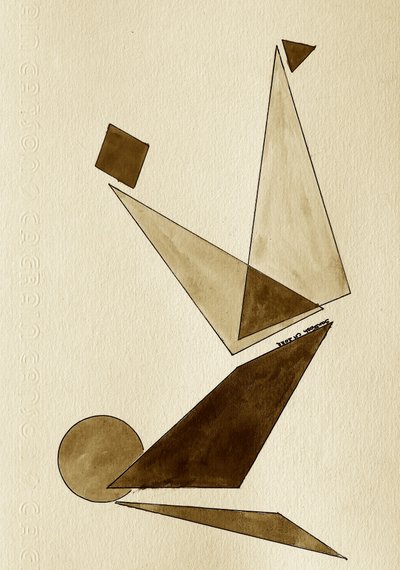 Balancing Geometric Figure by Santhosh ch