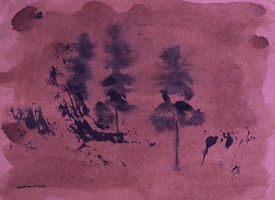 Dark Forest Landscape by Santhosh ch