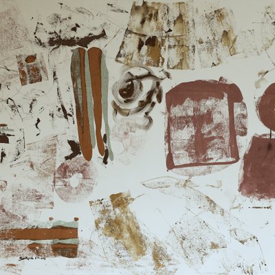 Earthy Abstract Shapes by Santhosh ch